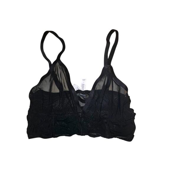 Black mesh audrey top - Picture 6 of 7